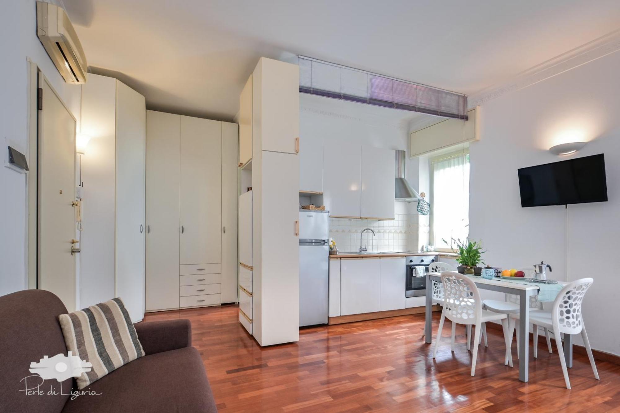 Ferienwohnung Una Finestra Sul Mare Genua Exterior foto